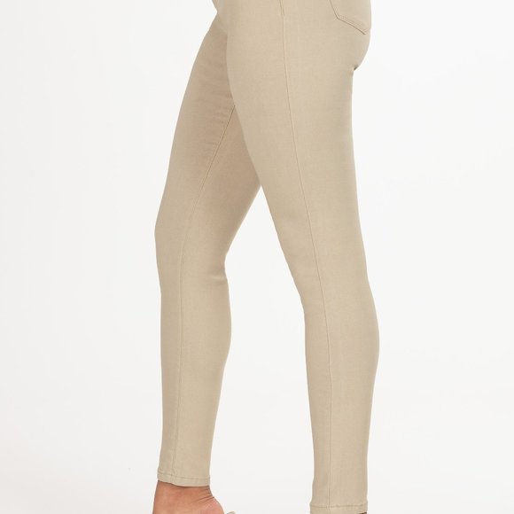 YMI Women's Hyperstretch Midrise Skinny Sand XL - Picture 2 of 3